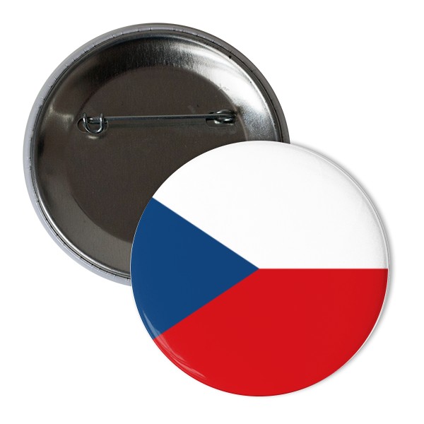 MS v hokeji - odznak česká vlajka