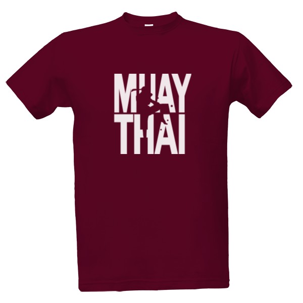 Tričko s potlačou Muay thai
