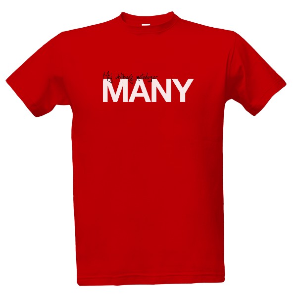 Můj oblíbený motovloger MANY tričko