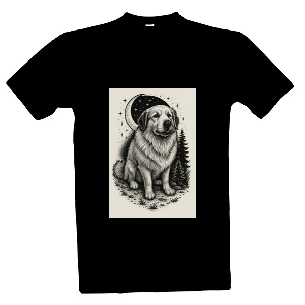 Tričko s potiskem Muj pyrenejsky pes