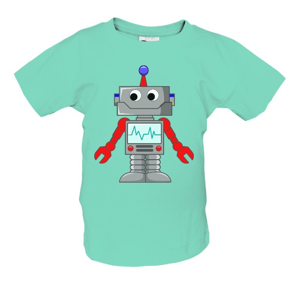 Tričko s potiskem Můj robot kamarád