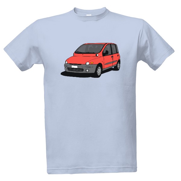 Tričko s potiskem Multipla červená