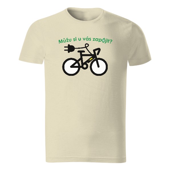 Tričko s potiskem Můžu si u vás zapojit?