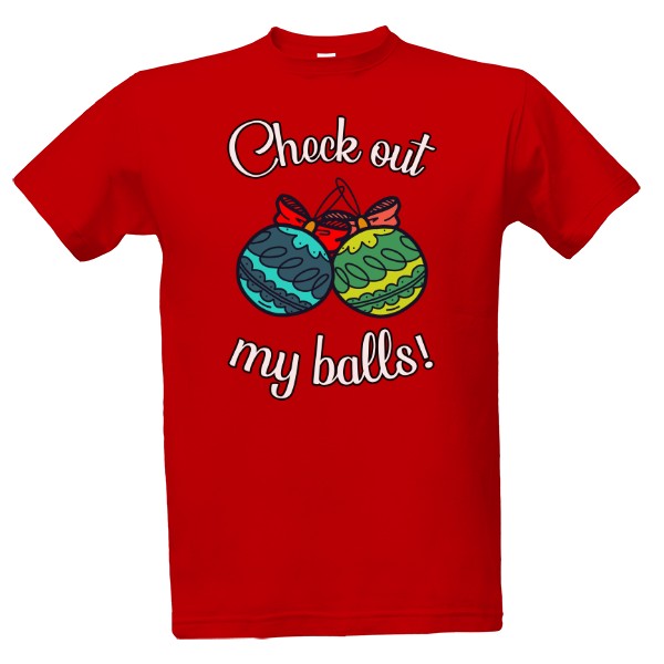 Tričko s potlačou My balls