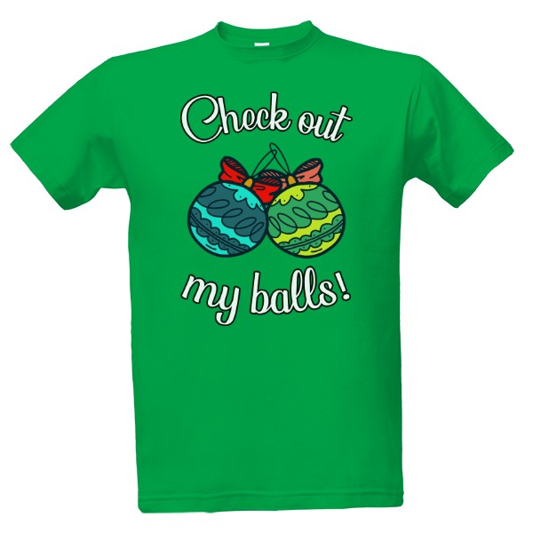 Tričko s potiskem My balls