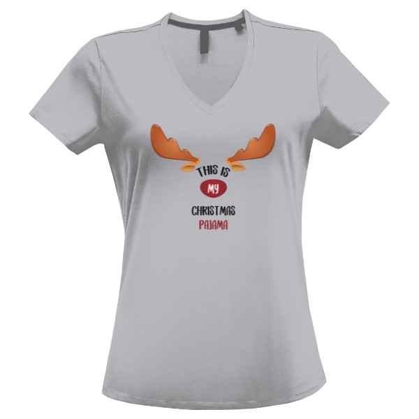 Tričko s potiskem My Christmas pajama