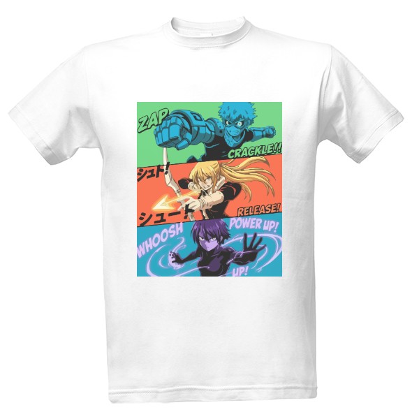 Tričko s potiskem My hero academia