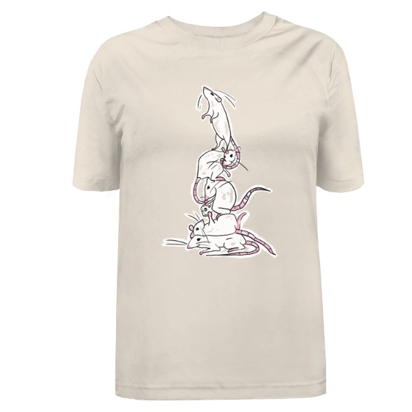 Tričko s potlačou Myšia vež