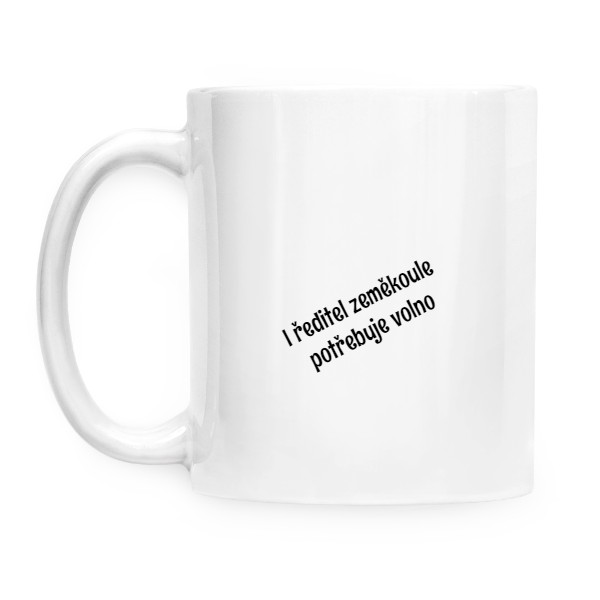 ředitel zeměkoule hrnek