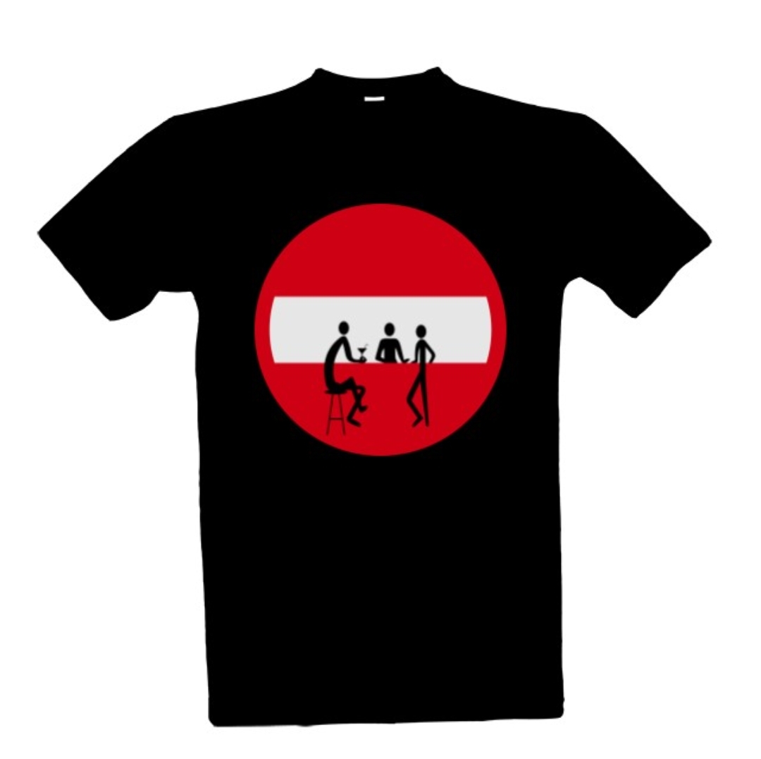 Tričko s potiskem Pánské tričko černé 