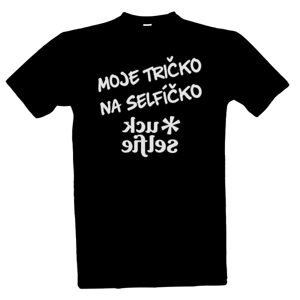 Tričko s potiskem Na selfie