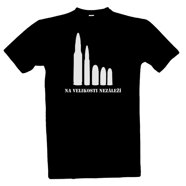 Tričko s potiskem Na velikosti nezáleží