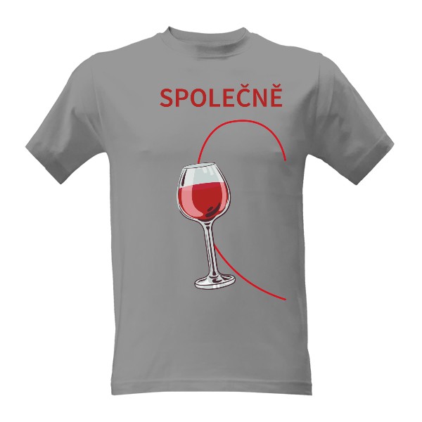 Společně na víno pán - párové tričko