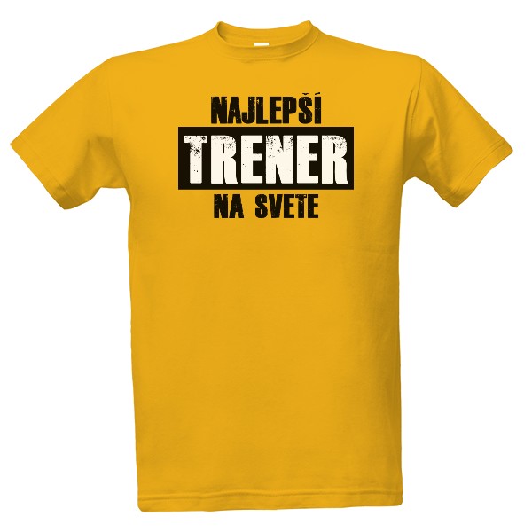 Tričko s potlačou Najlepší trener