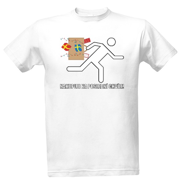 Tričko s potiskem Nakupuji na poslední chvíli!