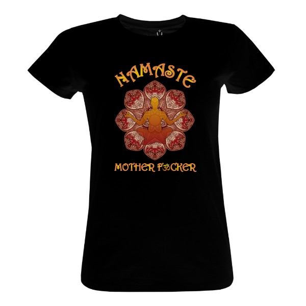 Tričko s potlačou Namaste Mother F*cker