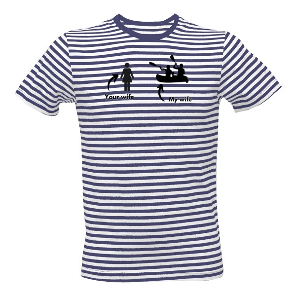 Tričko s potiskem Párové pro vodáky