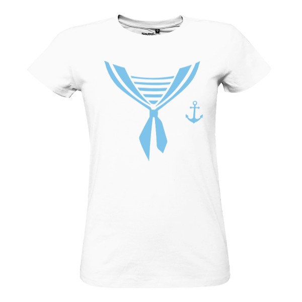 Námořnické tričko - modrý tisk
