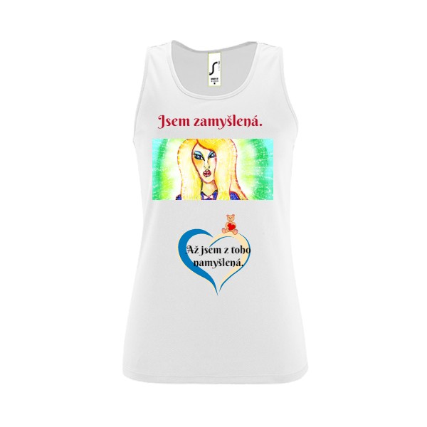 Dámské funkční tílko s potiskem Namyslene tričko 