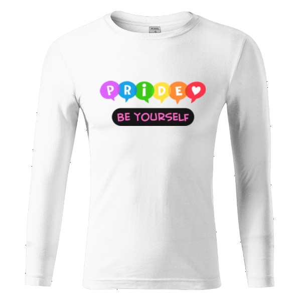 Nápis Buď sám sebou 