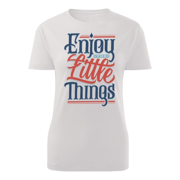 Tričko s potiskem Nápis Enjoy