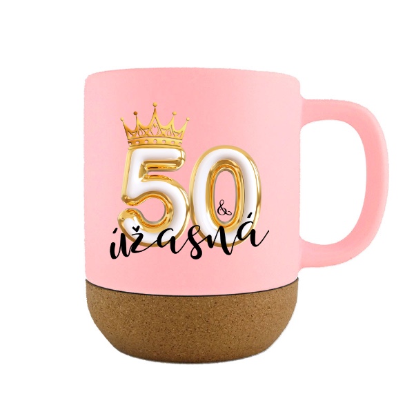 Narozeninový dárek Zlatá korunka 50 a úžasná