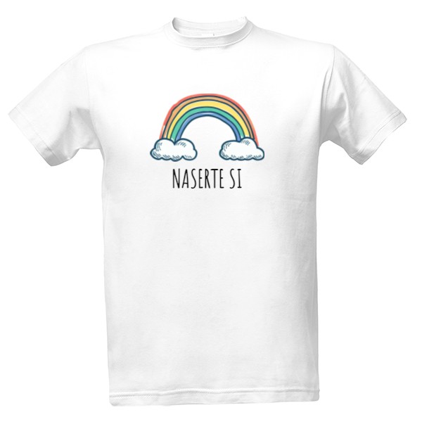 Tričko s potiskem Naserte si