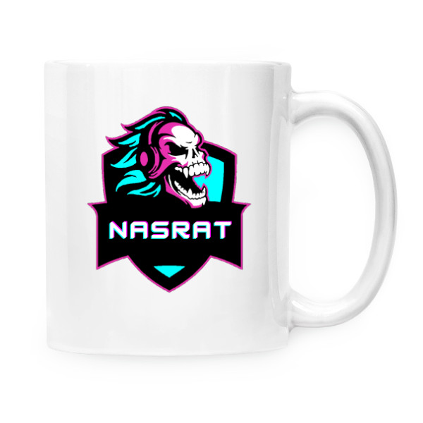 Hrnek malý bílý s potiskem  Hrnek magický