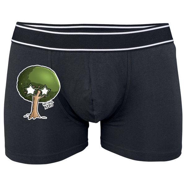 Boxerky Kariban s potiskem Natural Afro