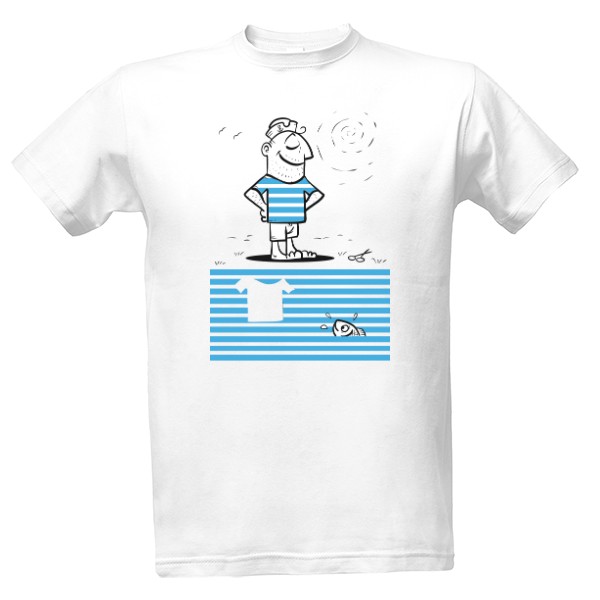 Tričko s potiskem Vodák