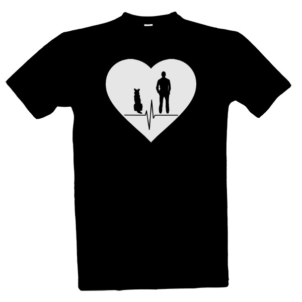 Tričko s potiskem Navždy v srdci 2