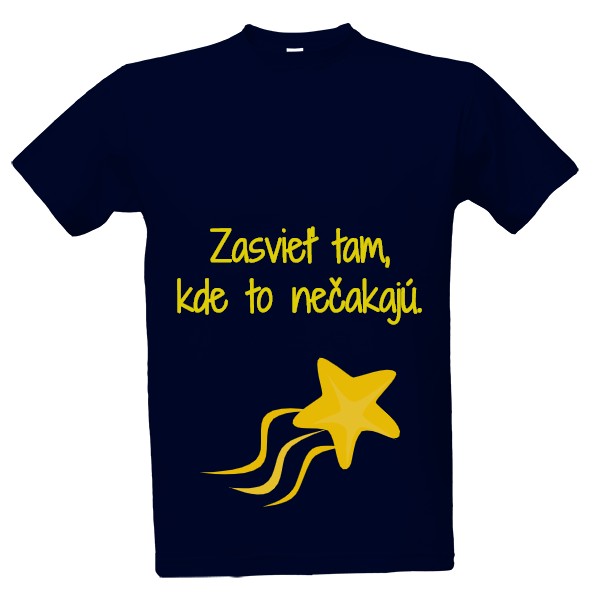 Tričko s potiskem Tričko - zasvietenie