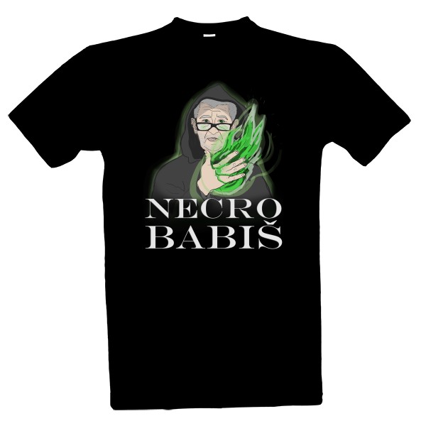 Tričko s potiskem NecroBabiš