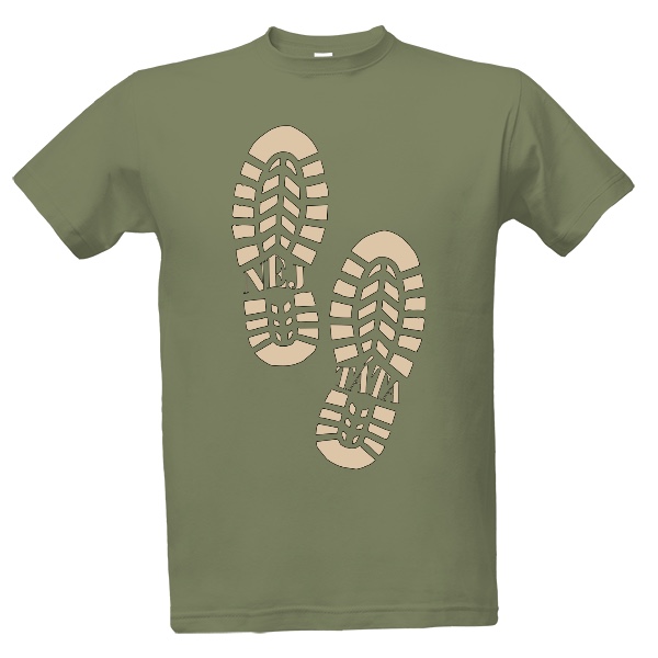 Nej táta otisk boty