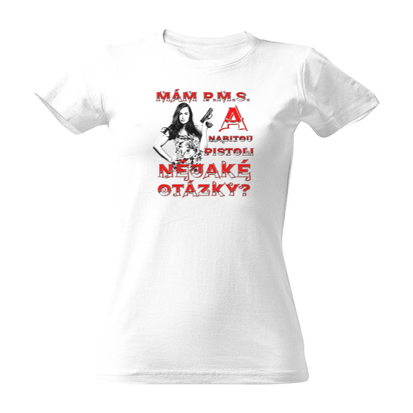 Tričko s potiskem Nějaké otázky