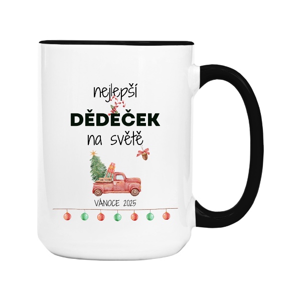 Nejlepší dědeček na světě Vánoce s upravitelným rokem