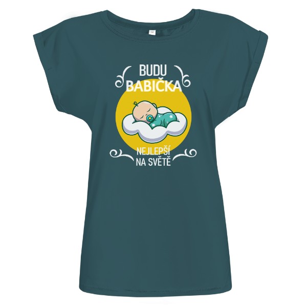 Tričko s potiskem Nejlepší babička, tetička, kmotra, dědeček