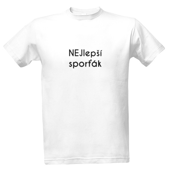 T-shirt NEJlepší sporťák