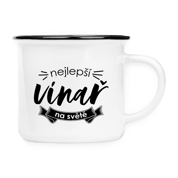 Keramikáček s potiskem Nejlepší vinař