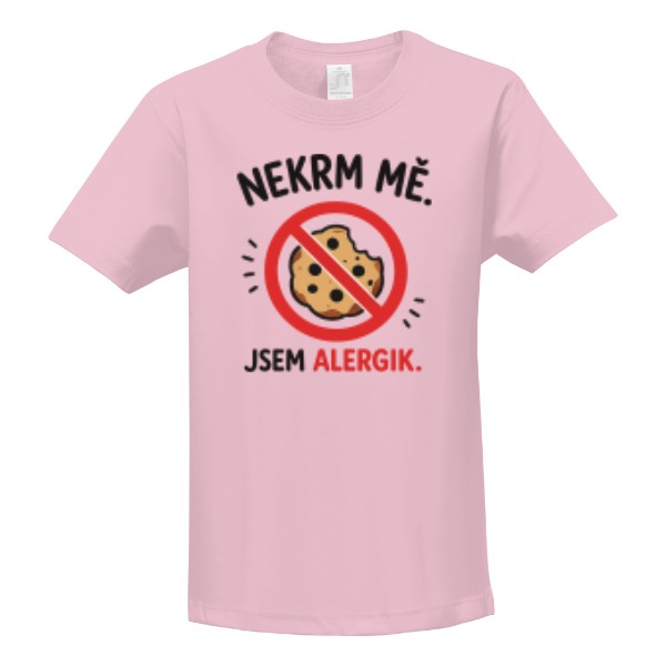 Tričko s potiskem Nekrm mě 1