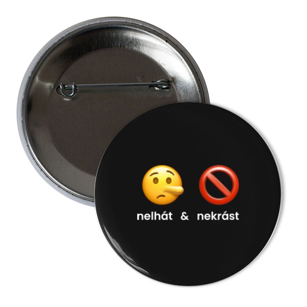 NEKLAMAŤ A NEKRADNÚŤ! ODZNAK