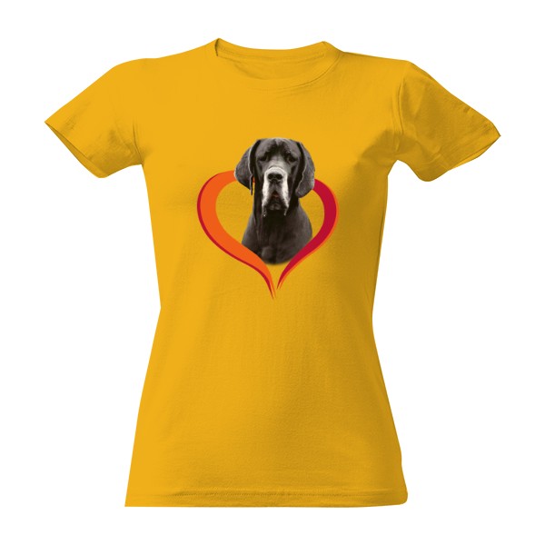 Tričko s potiskem Německá doga 