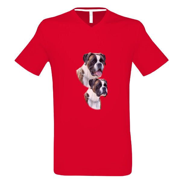 Tričko s potiskem Německý boxer 