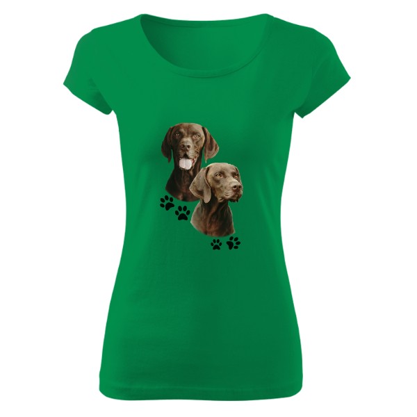 Tričko s potiskem Německý ohař