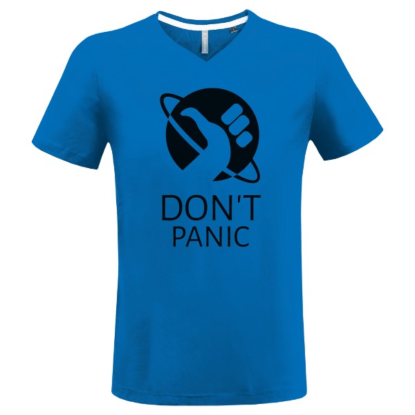 Tričko s potiskem Don't panic
