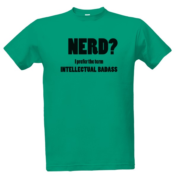 Tričko s potlačou Nerd