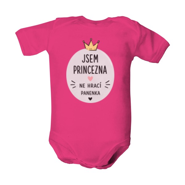 Dětské body Roly Honey s potiskem Nesahat, princezna