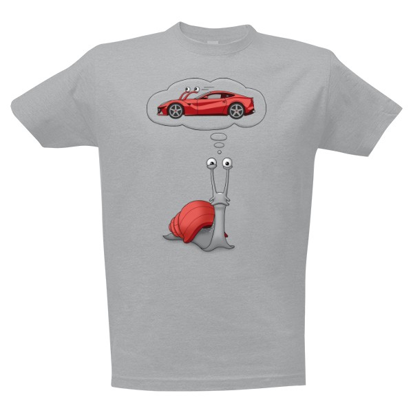 Tričko s potlačou nesplniteľný sen