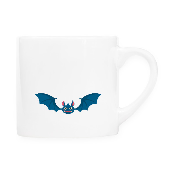 Hrnek espresso (Lungo) s potiskem Netopýr