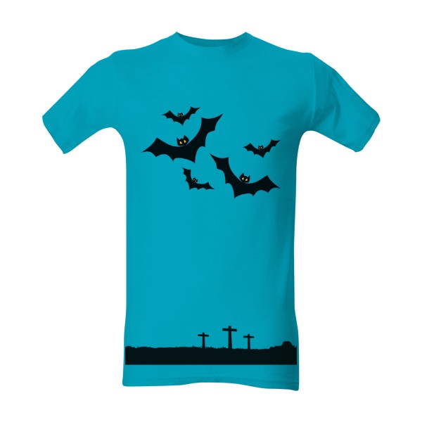 Tričko s potiskem NETOPÝR